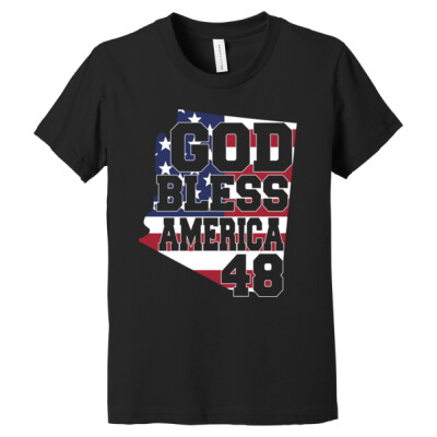 Youth God Bless America Tee Thumbnail